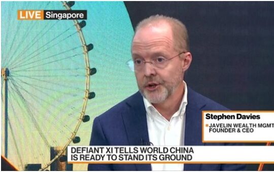 CEO of Javelin Wealth Management on Bloomberg Daybreak Asia